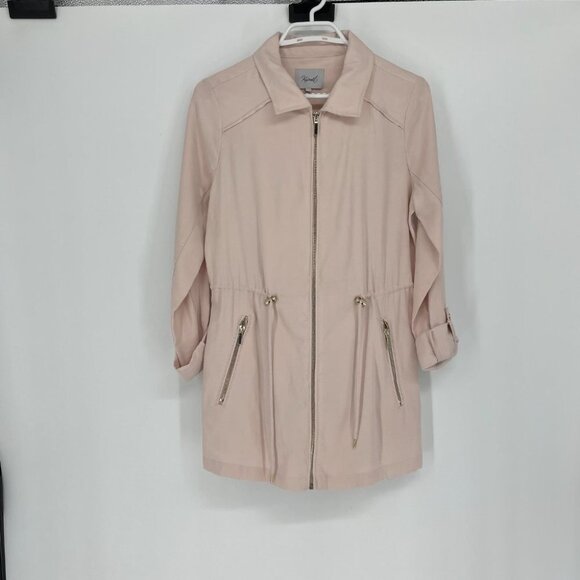 Kismet Pastel Pink Utility rayon soft Jacket xs - Picture 16 of 16